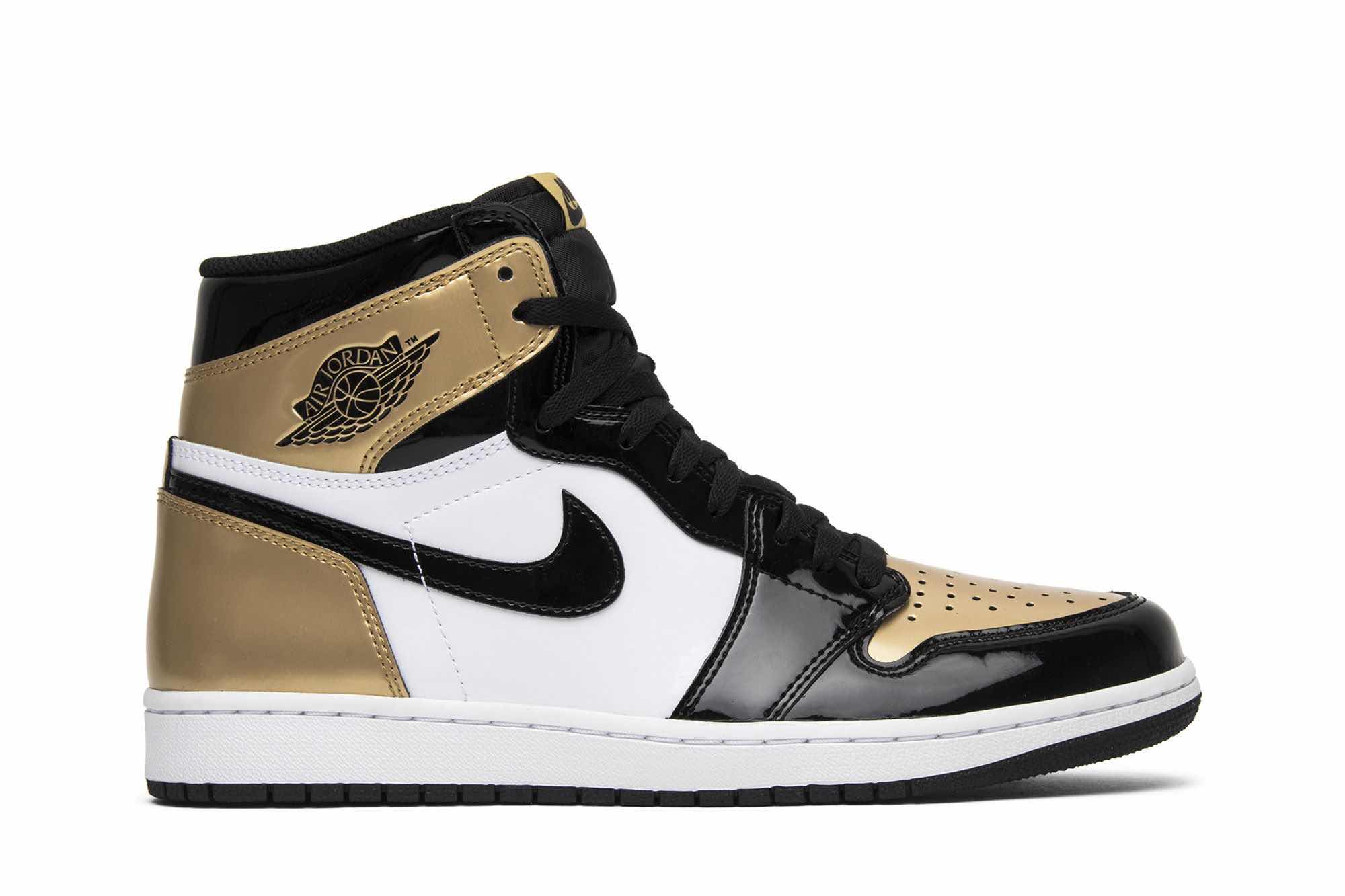 Air Jordan 1 Retro High OG NRG 'Gold Toe' 861428-007