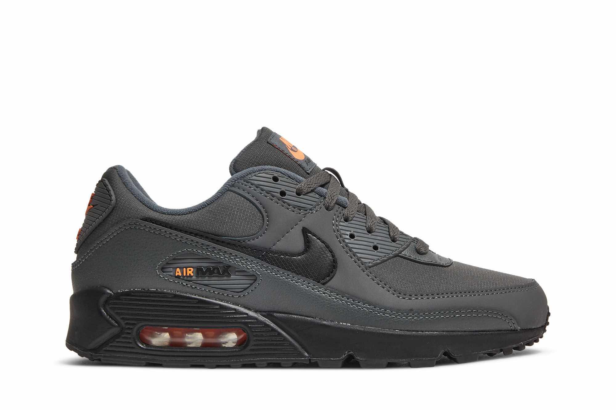 Nike Air Max 90 Shoe 'Black Orange' DC4116-001