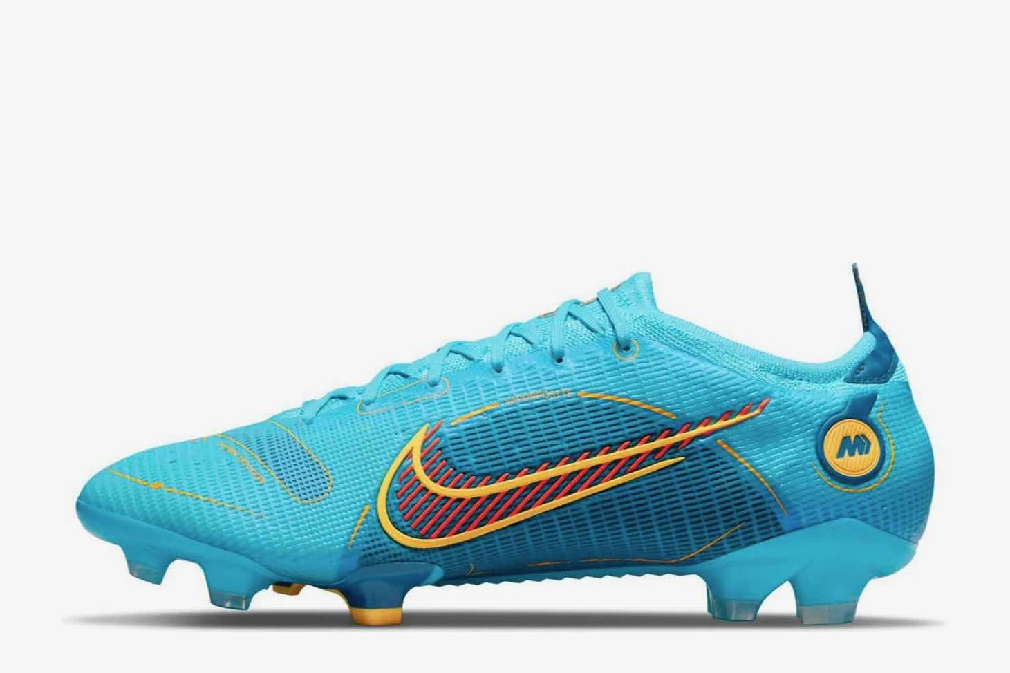 Nike Mercurial Vapor 14 Elite FG 'Chlorine Blue Laser Orange' DJ2837-484