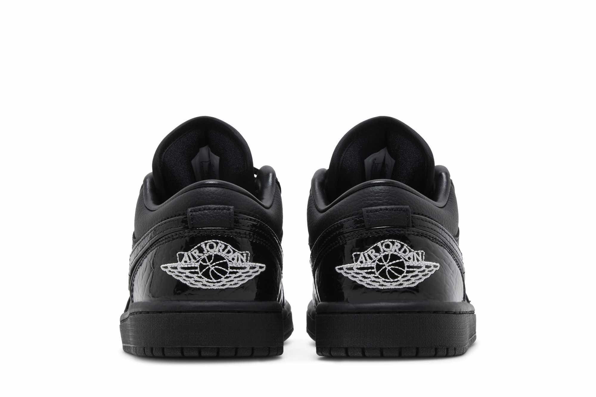 Air Jordan 1 Low SE 'Black Patent' HJ7743-010