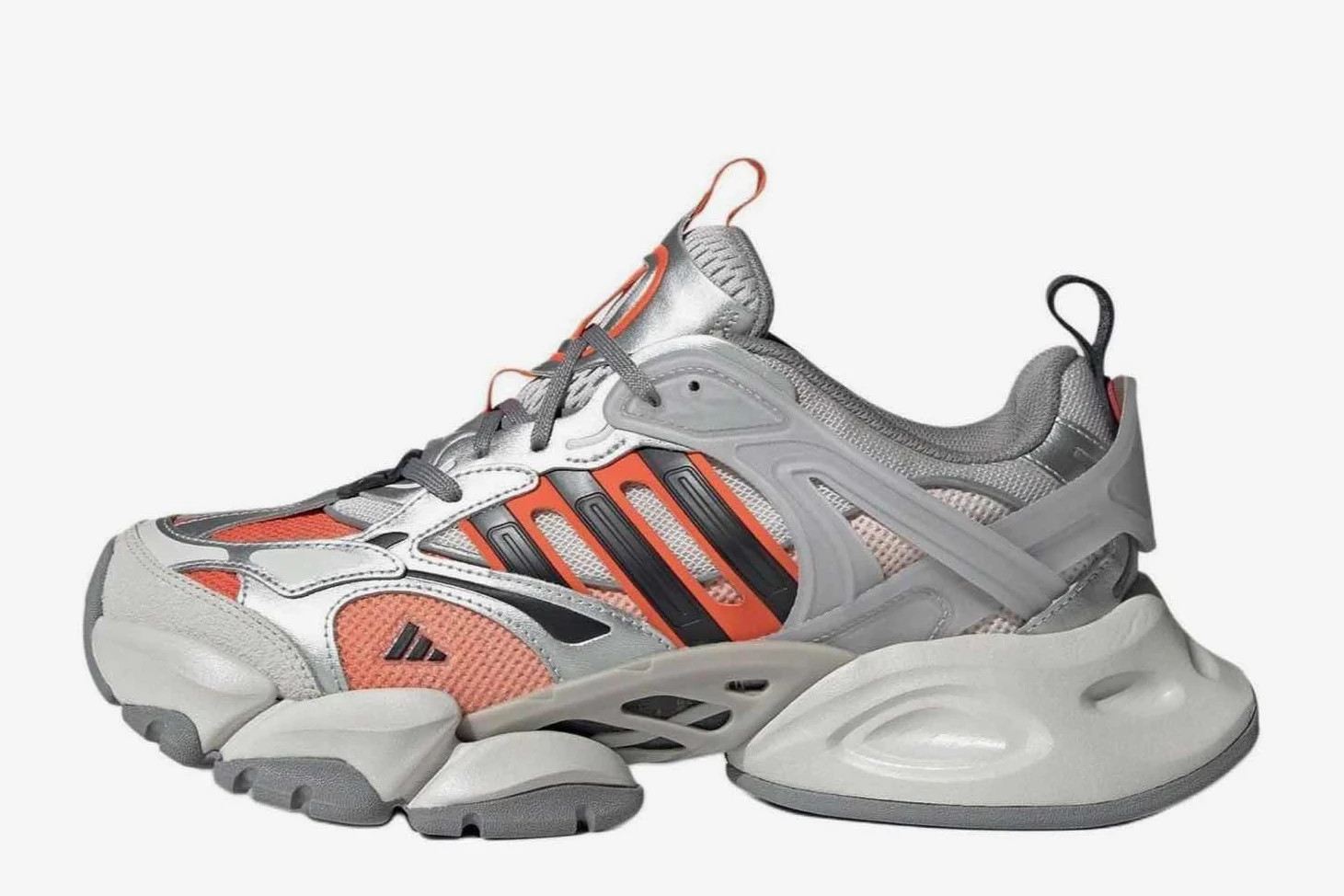 Adidas XLG Runner Deluxe 'Silver Orange Black' JP5763