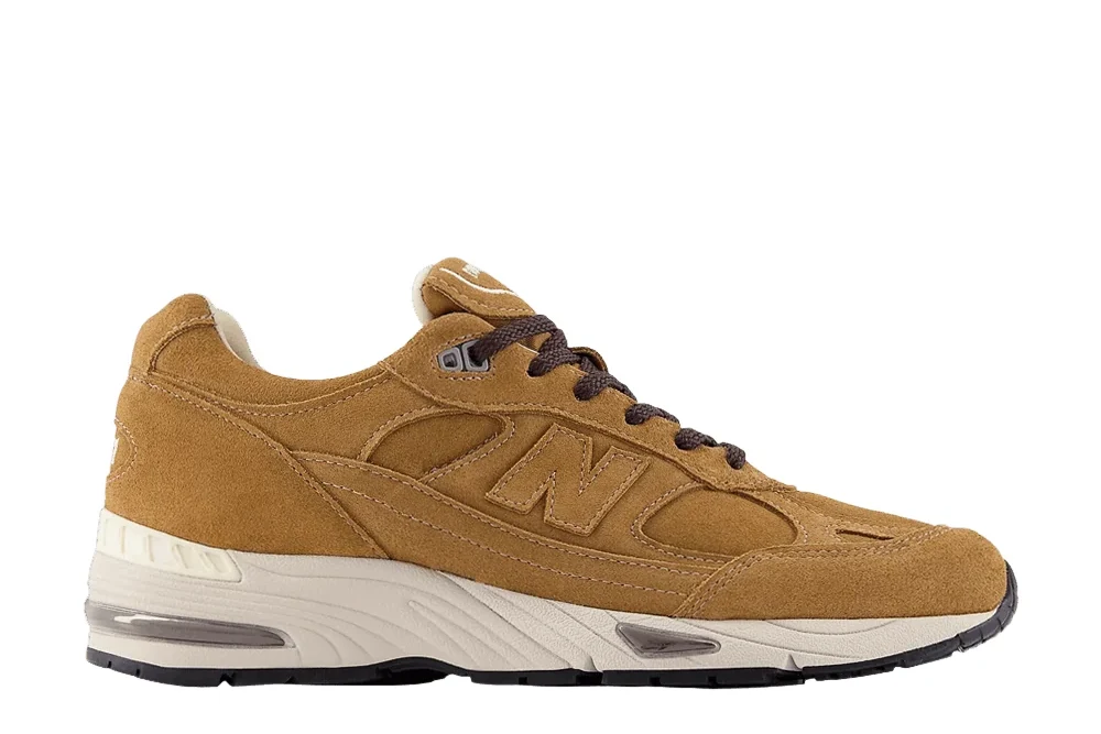 New Balance 991v1 Luxe Suede Made In UK 'Dijon' M991CM1